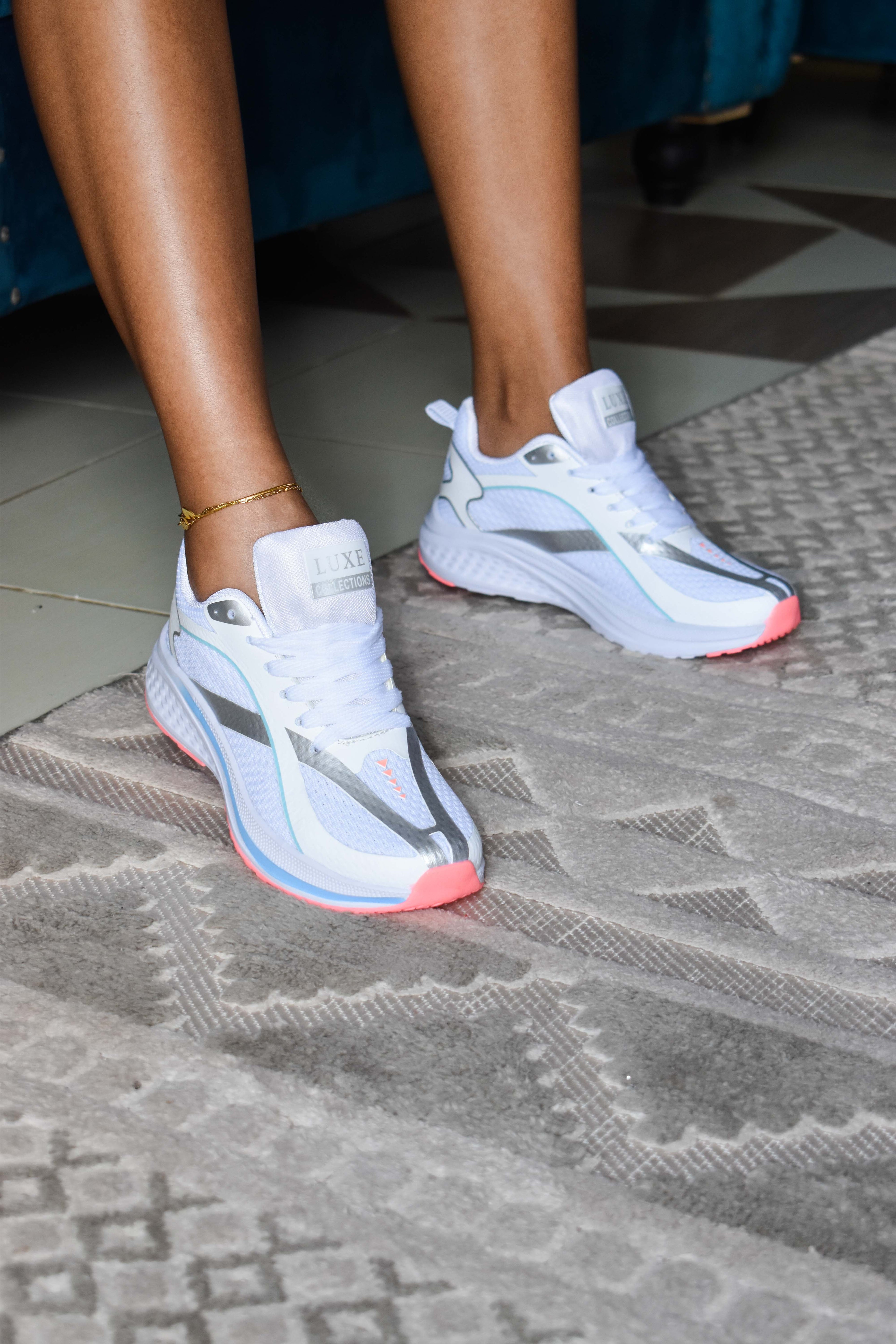 White Luxe Sneakers
