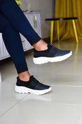 Black Luxe Sneakers