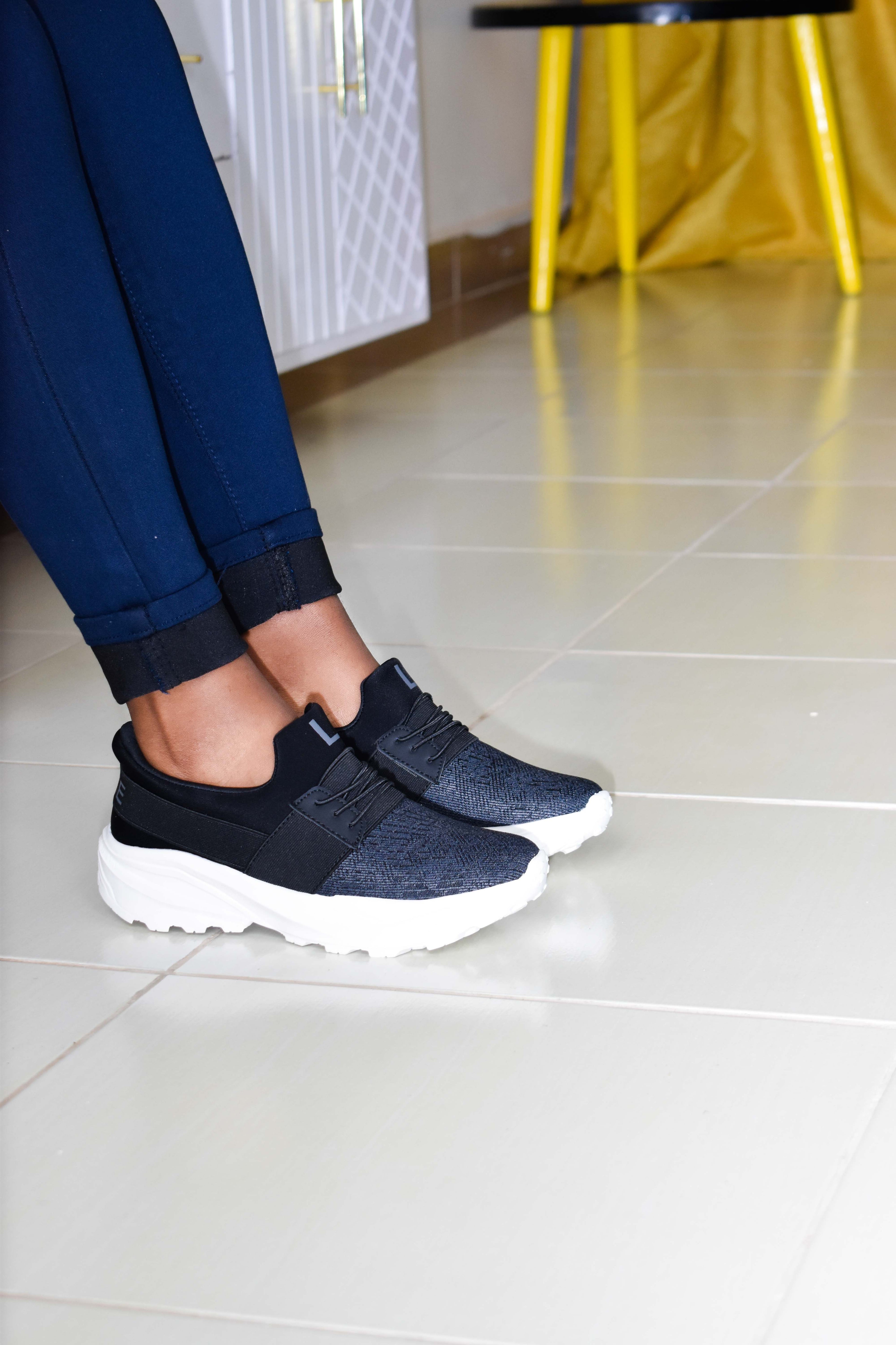 Black Luxe Sneakers