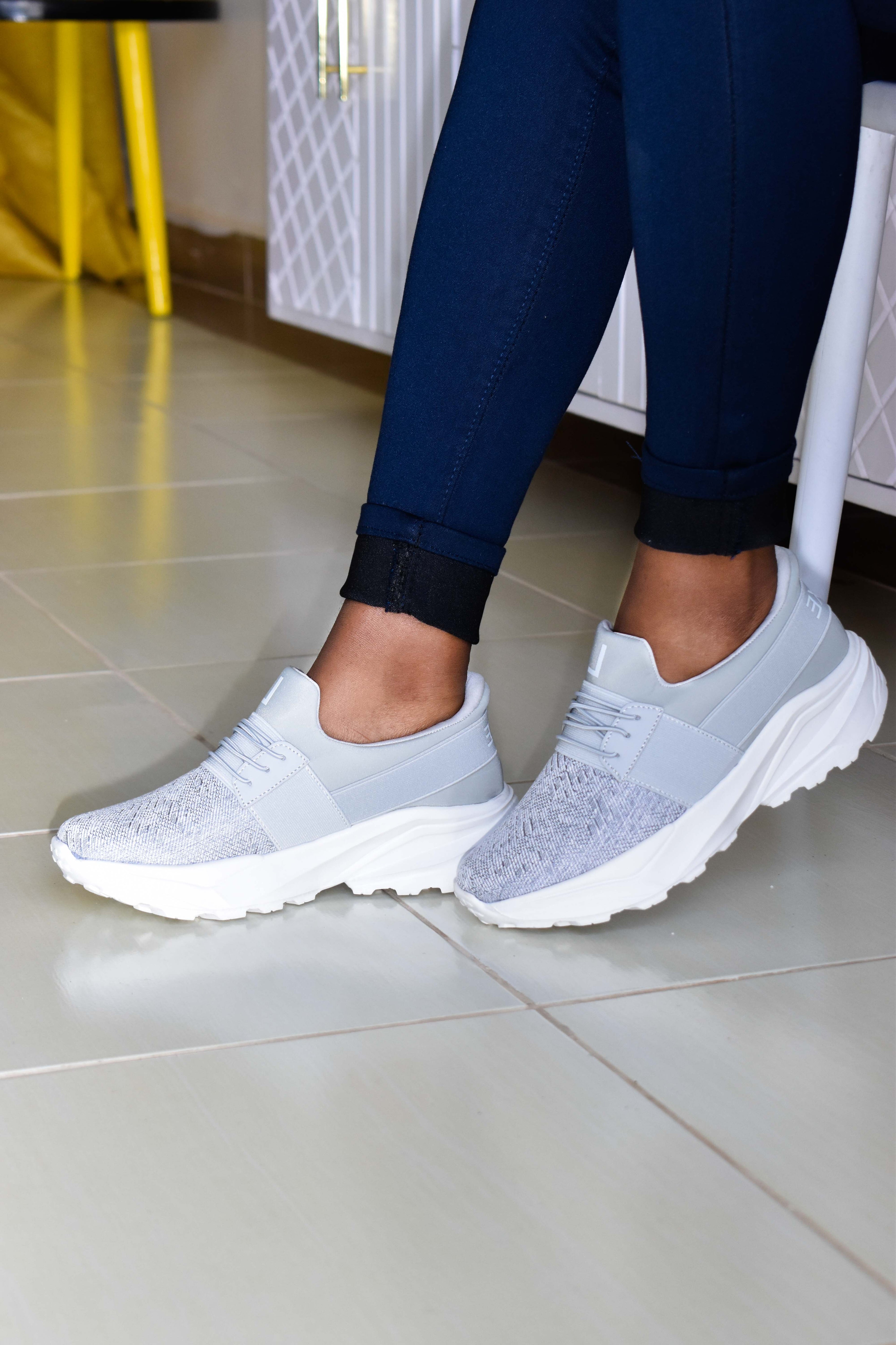 Grey Luxe Sneakers