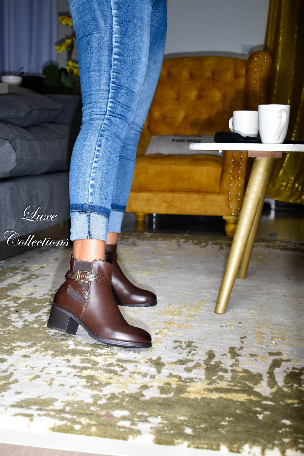Tudots Brown Ankle Boots