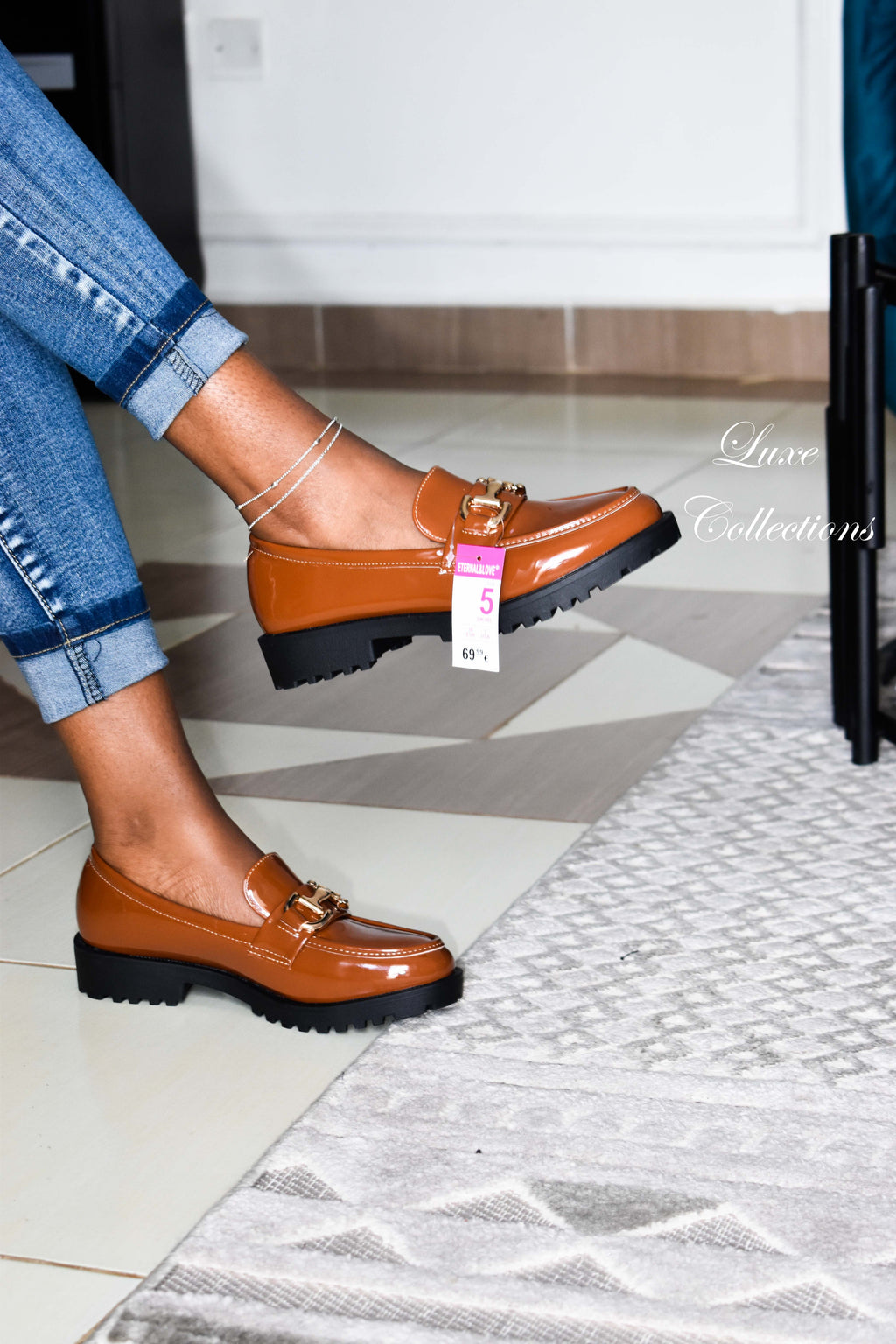 Platform Brown Brogues